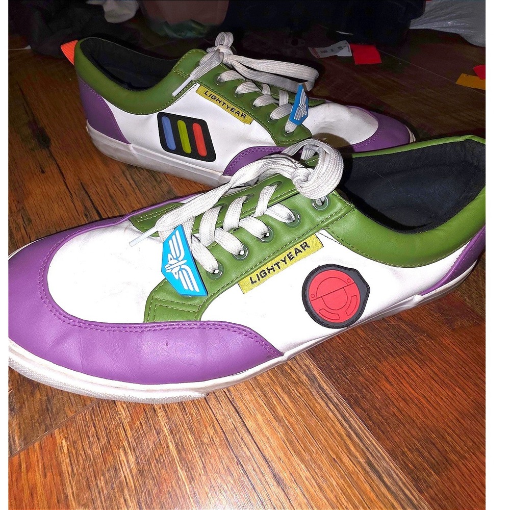 Ground Up Disney Pixar Lightyear Buzz Space Suit Sneakers Mens 11 MNLY23GU005